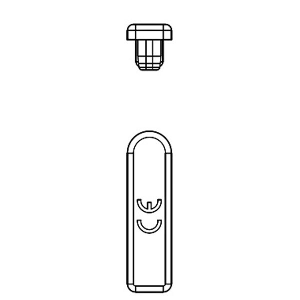 Busbar end-cap 1-pole, 10-16mmý image 1