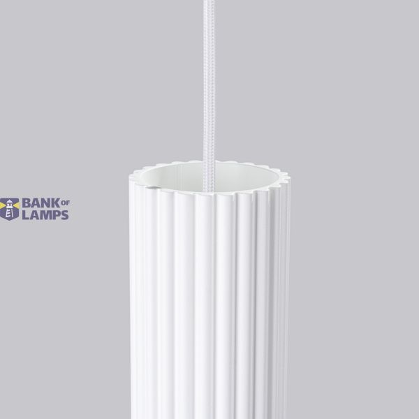 HANGING LAMP WITH ADJUSTMENT, CYLINDRICAL CARBON SHADE FOR A MODERN LIVING ROOM image 10