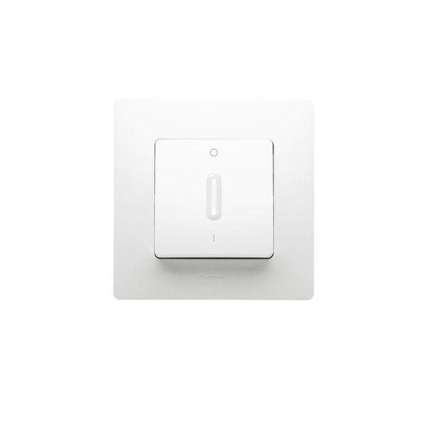 2 POLES LIGTHING SWITCH 20A CLAWS WHITE image 1