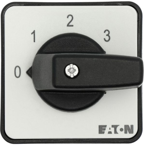 T0-2-8241/EZ Step switches, T0, 20 A, centre mounting, 2 contact unit(s), Contacts: 3, 45 °, maintained, With 0 (Off) position, 0-3, Design number 8241 image 3