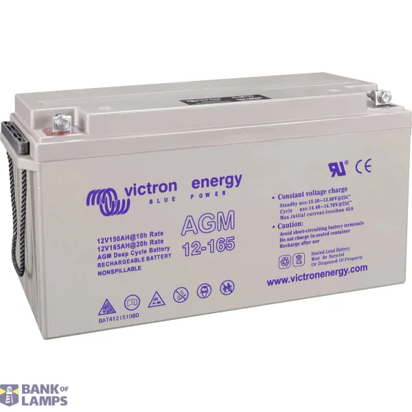 Victron Energy Akumulators 12V/165Ah Gel Deep Cycle Batt. image 1