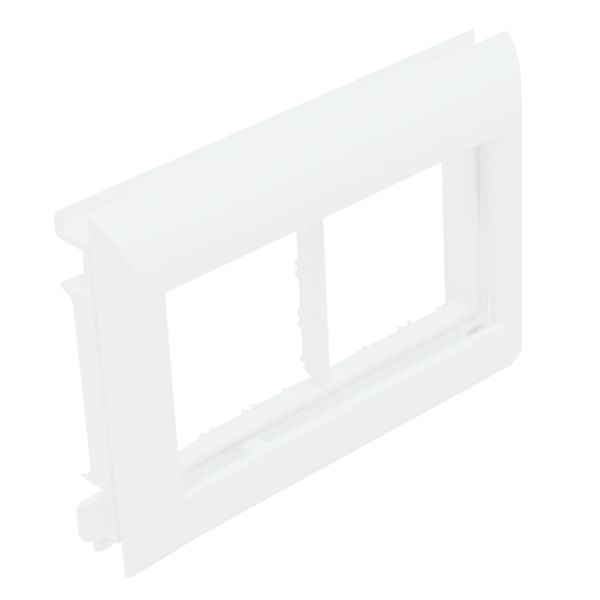 Q45 ADAPTER TRUNKINGS W/75MM COV-4 MOD WHITE image 1