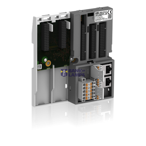 TB5620-2ETH-XC:AC500,Modulträger,2xPlätz ,2xETHERNET RJ45,1xCOM, 24VDC,CAN image 1