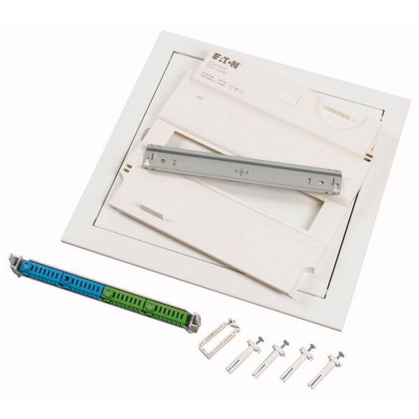 KLV-SF1HWP-4PR Hollow wall expansion kit with plug-in terminal 1 row, form of delivery for projects image 2