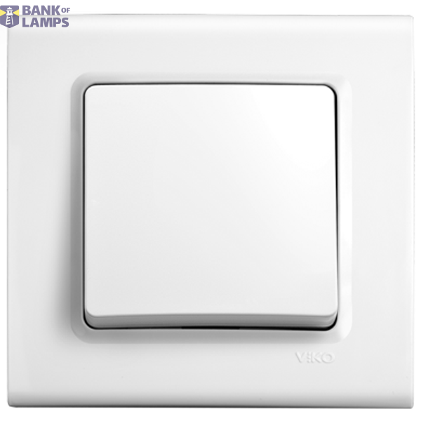 Linnera-Rollina Q C Blind Control Switch White image 1