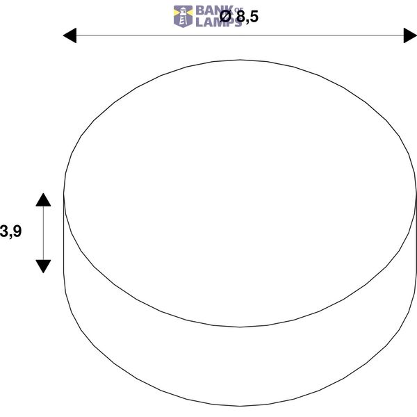 rosette, 1 Exit, round, fern green, incl.strain relief image 2
