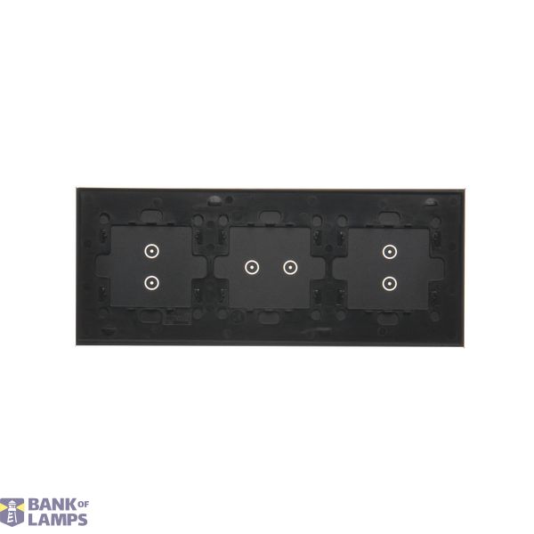 Single switch, (Mechanism), 16AX, black image 2