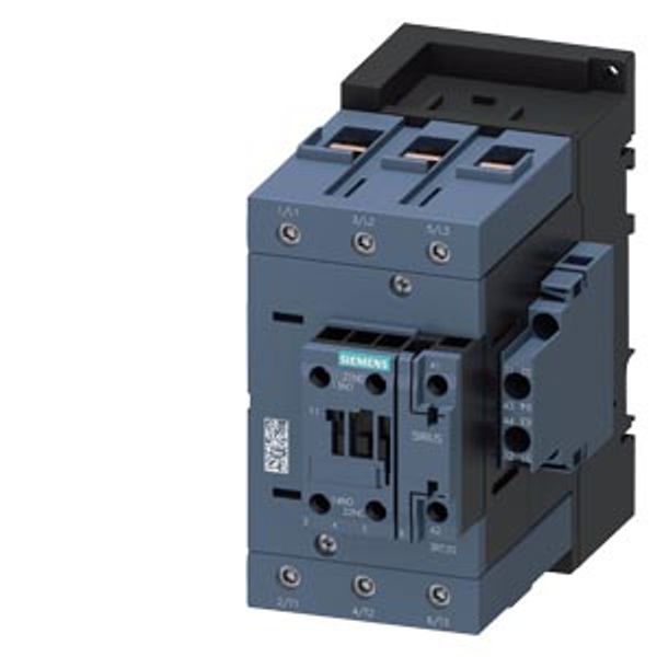 power contactor, AC-3e/AC-3, 80 A, 37 kW / 400 V, 3-pole, 230 V AC, 50/60 image 2