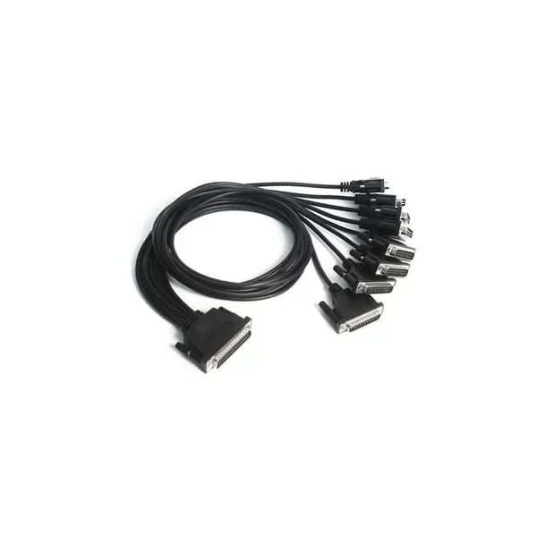 MOXA – CBL-M78M25X8-100 – Serial cable DB78 plug to 8 x DB25 plug, 1 m image 1