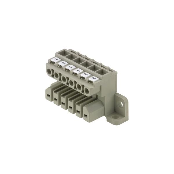 PCB plug-in connector, female plug, 7.00 mm, Number of poles: 2, 90°, Clamping yoke connection, Clamping range, max. : 4 mm², Box image 1