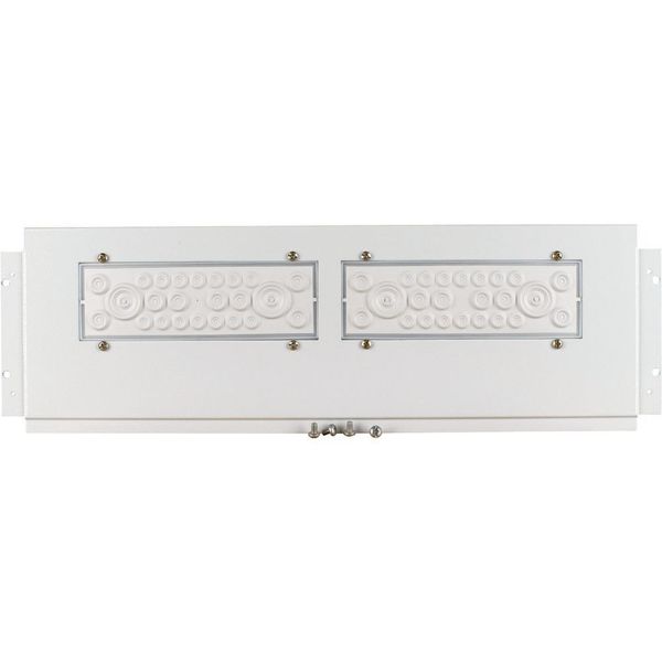 BP-FLP-600-2K-W Cable entry / flange plate for W=600mm, pass-through flange, white image 4