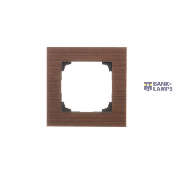 Single frame, wood, hazel image 1