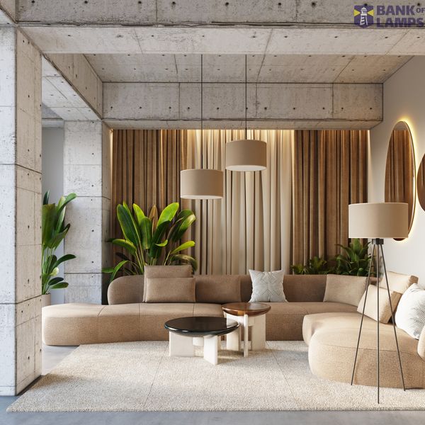 Pendant lamp NEVIA beige image 8