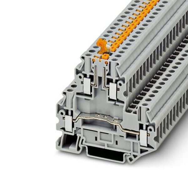 UTTB  4-MT P/P - Knife-disconnect terminal block image 1