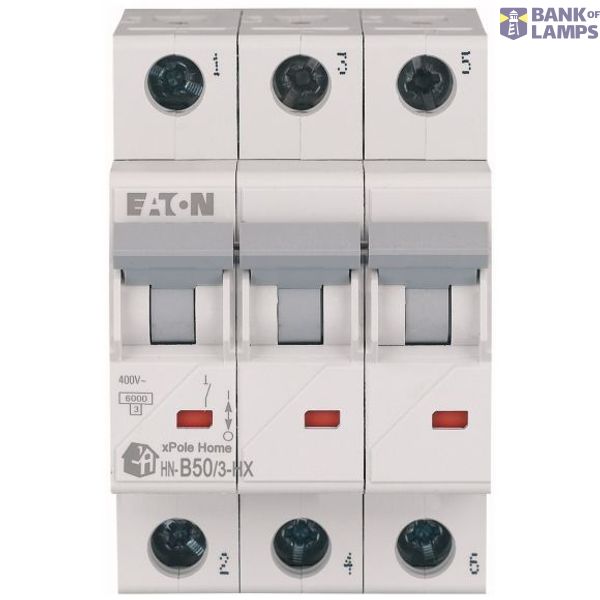 HN-B50/3-HX Eaton Moeller series xPole Home - HN/HN-HX MCB image 1