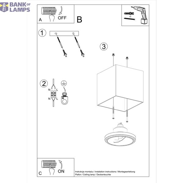 SPOT BLAKE GREY GU10 1X40W IP20 image 9