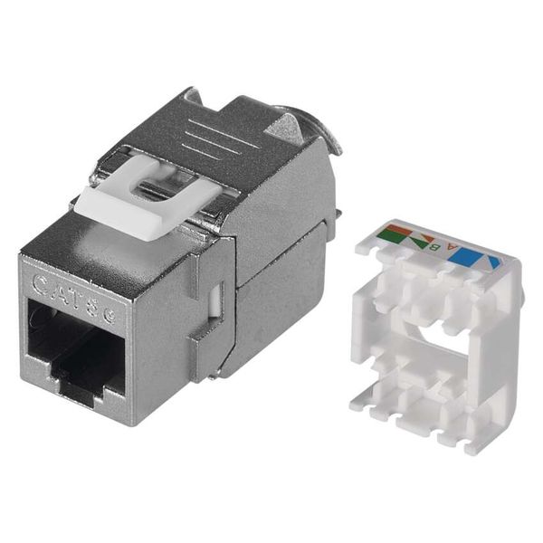 Keystone RJ45 FTP CAT5E image 1