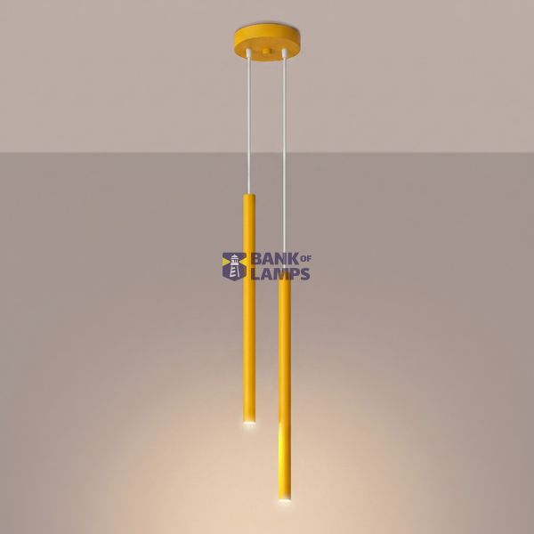 Pendant lamp PASTELO 2 yellow image 5