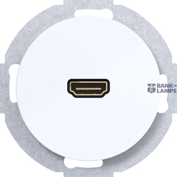 HDMI High Definition contactdoos WCD, R.1/R.3/R.8, polarwit image 1
