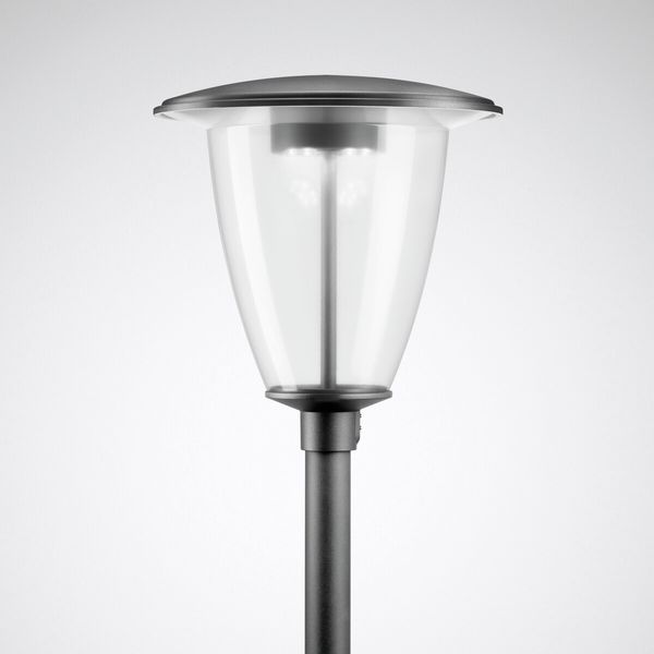 Post-top luminaires Lumantix Pilz (LTX P) CLO (normal) Lens Anthracite ET 32W 3800lm 70 rotationally sym. wide (RB6L) IP65 IK07 5 SDCM 7309840 image 1