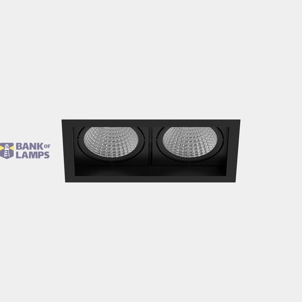 Downlight MULTIDIR TRIM BIG 33.2W LED neutral-white 4000K CRI 90 14.6º ON-OFF Black IN IP20 / OUT IP54 4248lm image 1
