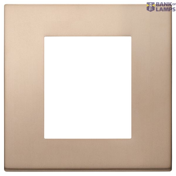 Plate 2M BS metal bronze image 1