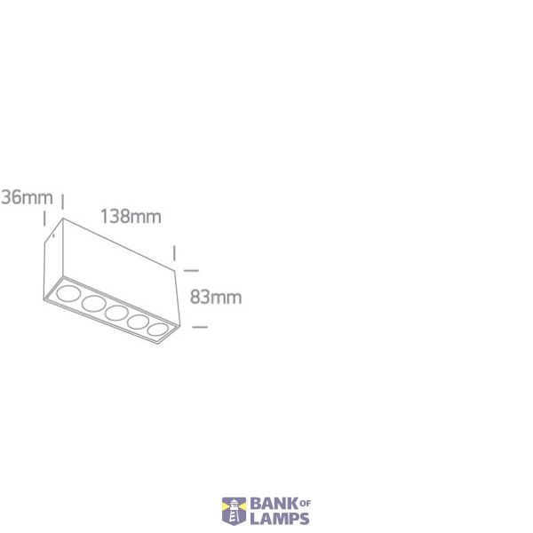 WHITE LED 12W WW IP20 38deg 230V DARK LIGHT image 2
