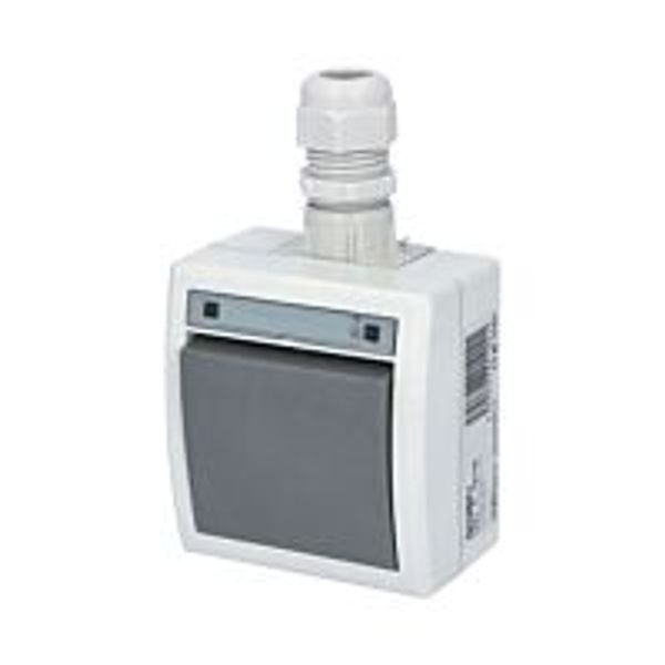 ATLAS AC switch No. 6 with M20 socket outlet IP65 gray image 1