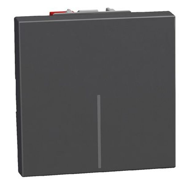 Rocker Switch Light Now 1-Way 1P 10AX 2M Dark image 1