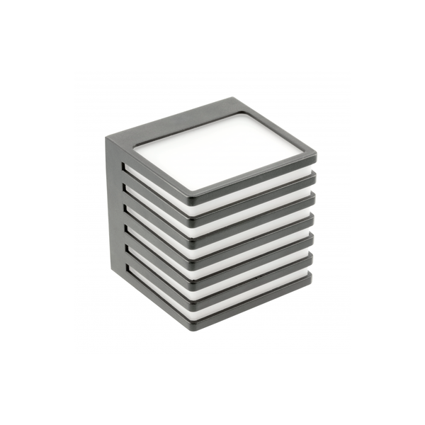 LED facade luminaire SIROLO, 10 W, 1000 lm, IP54, 4000K, graphite image 1