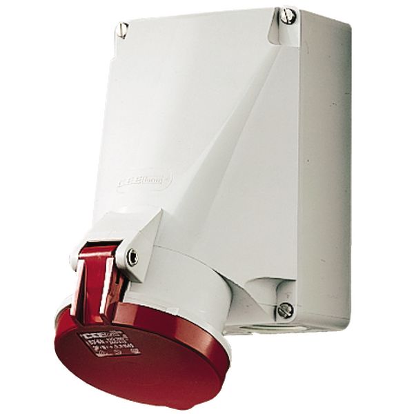 Wall socket 63A 5P 6H 400V HW/VN IP44 image 2