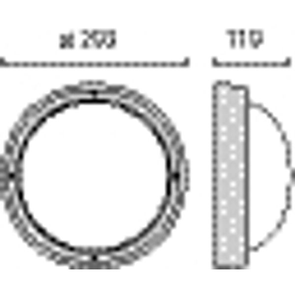 EKO+26 LED SMD18W 830 DETEK ANTHRACITE image 9