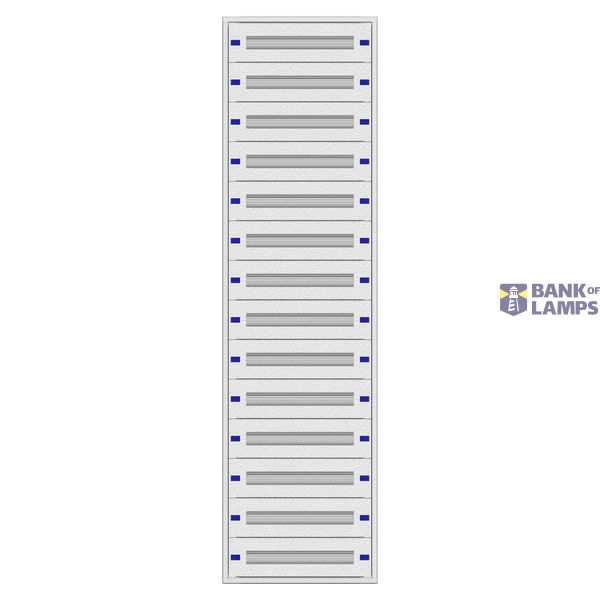 Modular chassis 2-42K, 14-rows, complete image 1