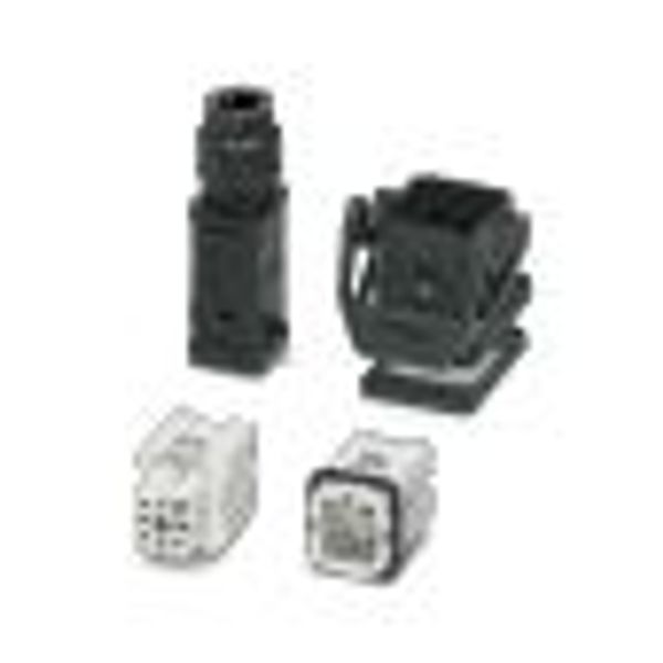 HC-STA-A03PT-BWS-HT-M20-PLRBK - Connector set image 2