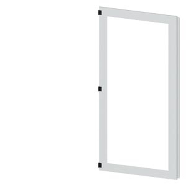 SIVACON door half. left. window. IP55. H: 2000 mm. W: 900 mm. protection class 1 image 2
