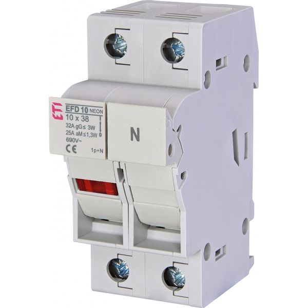 Fuse disconnector, *EFD 10 1p+N NEON image 1