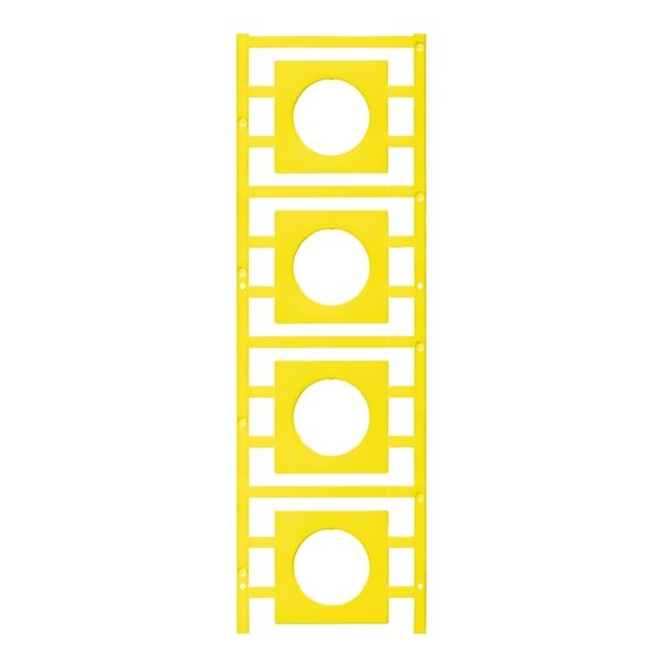 SwitchMark, Device markers, 46 x 46 mm, for cam switches, Type S0, Kraus & Naimer, yellow image 1