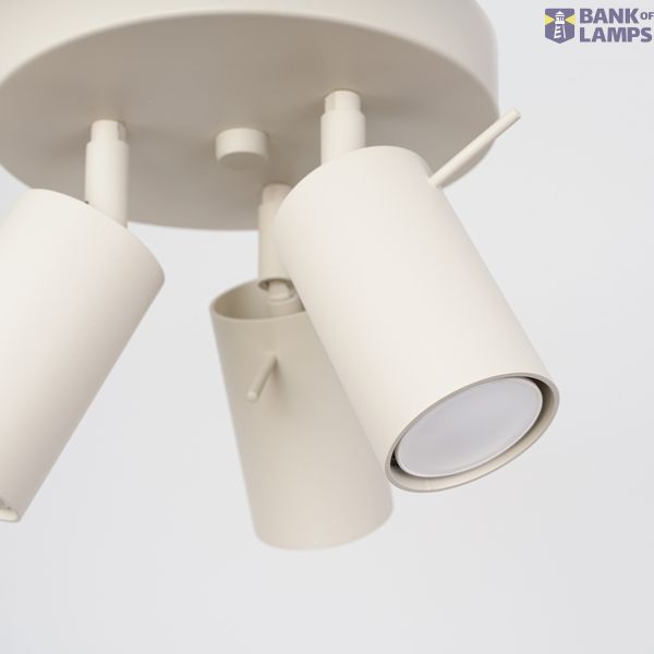 CEILING LAMP RING 3P BEIGE 3XGU10 image 11