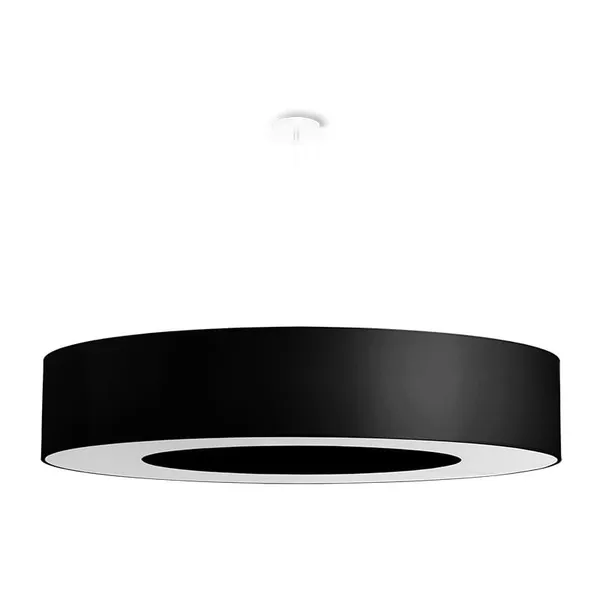 CHANDELIER SATURNO 90 BLACK E27 8X60W IP20 image 1