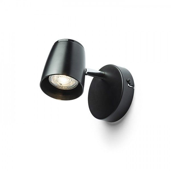 JOLI I wall black 230V LED GU10 10W image 1