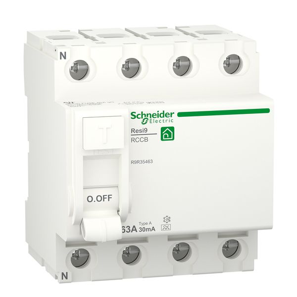 RESI9  4P 63A 30MA A image 1