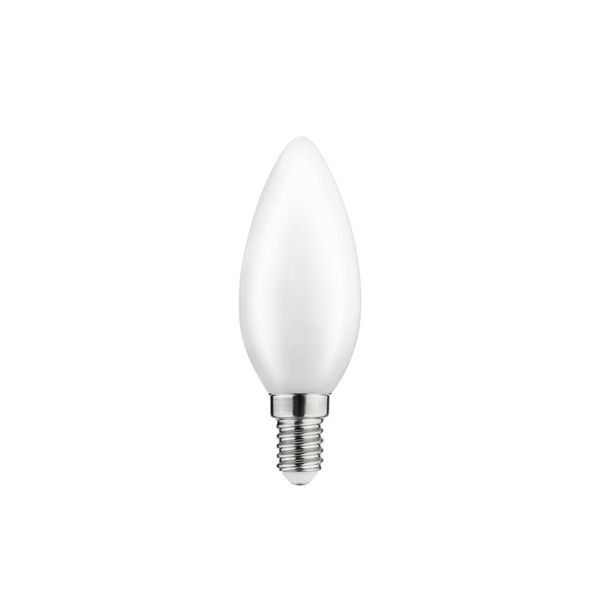 LED LIGHT SOURCE, MILK FILAMENT, A-G, C35, 3000K, E14, 4,0W, AC220-240V, 360°, 420lm, 44mA image 1