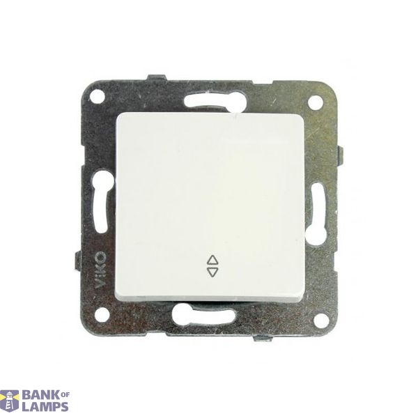 Linnera-Rollina Q C Two Way Switch White image 1