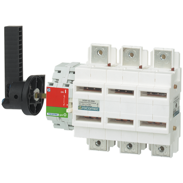 Load break switch with visible contacts  SIDER 3P 250A right side oper image 3