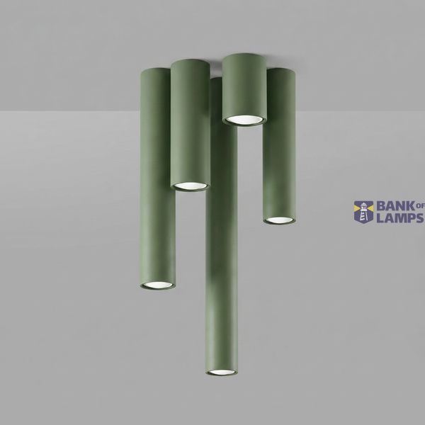 Ceiling lamp LAGOS 10 olive green image 9