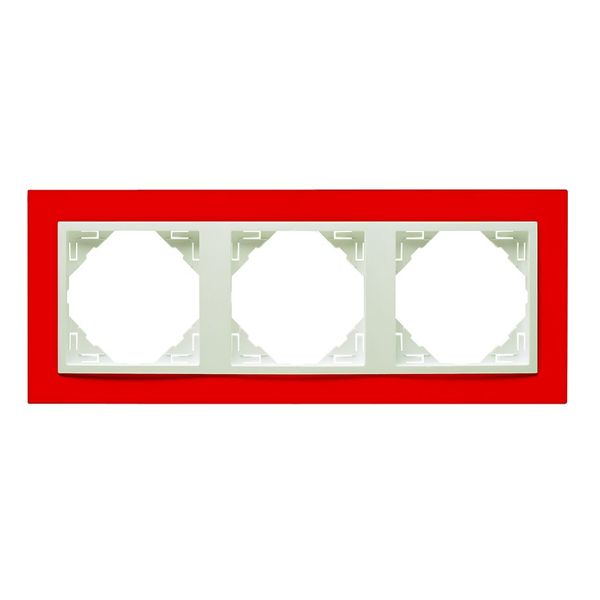 TRIPLE FRAME RED/ICE image 1