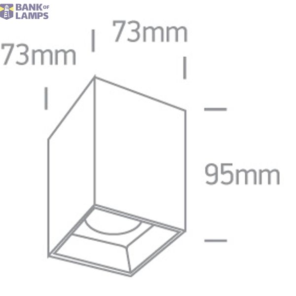 WHITE 12W WW IP20 45deg 230V DARK LIGHT image 3