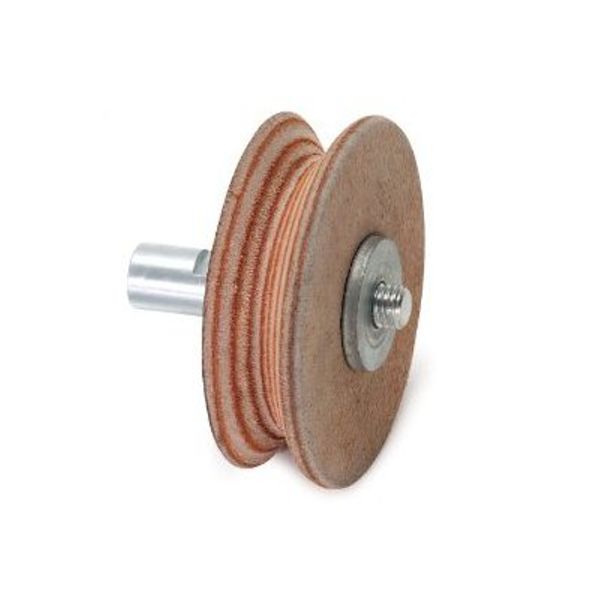 Scheppach Leather Wheel O100mm Tiger image 1