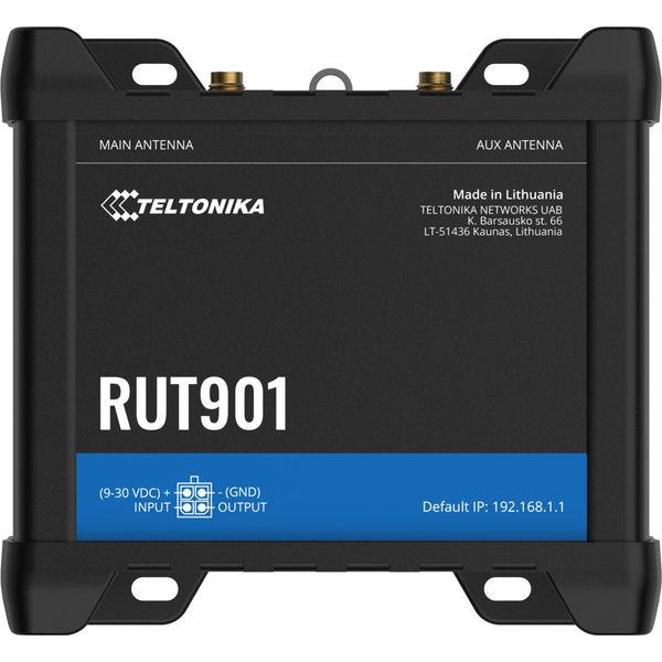 RUT901 LTE Cat 4 Router RUT901000E00 image 1