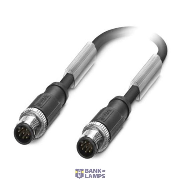 SAC-8P-M12MS/ 0,6-PUR/M12MS SH - Sensor/actuator cable image 1